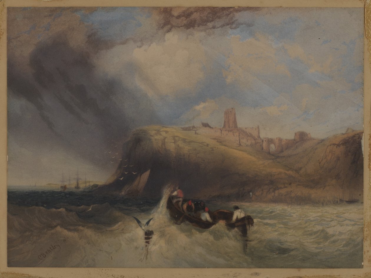 Havslandskap av Charles Bentley