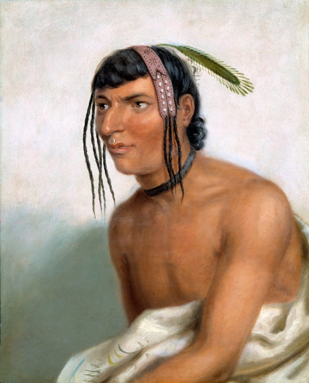 Jack-o-pa The Six, 1827. av Charles Bird King