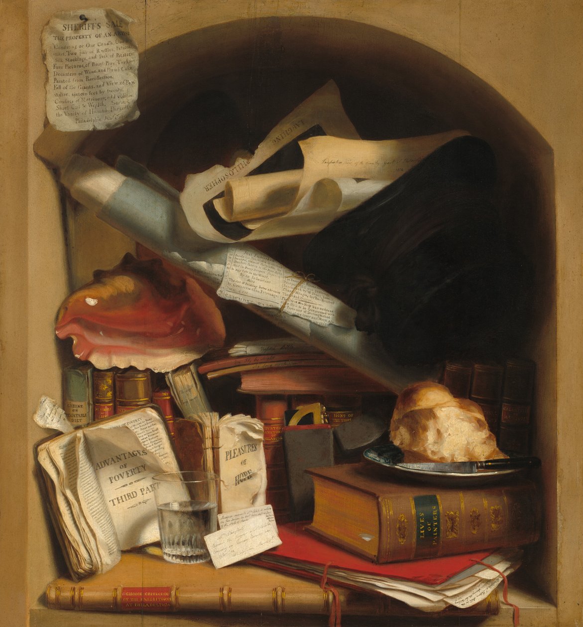 Fattig konstnärsskåp, ca. 1815. av Charles Bird King