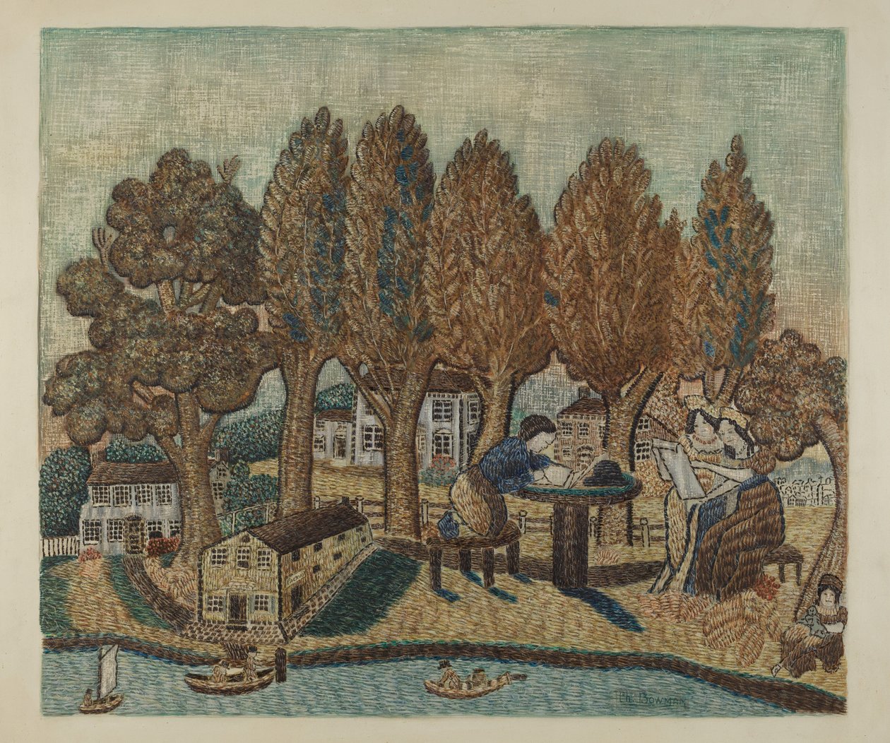 Provtagare, c. 1940. av Charles Bowman