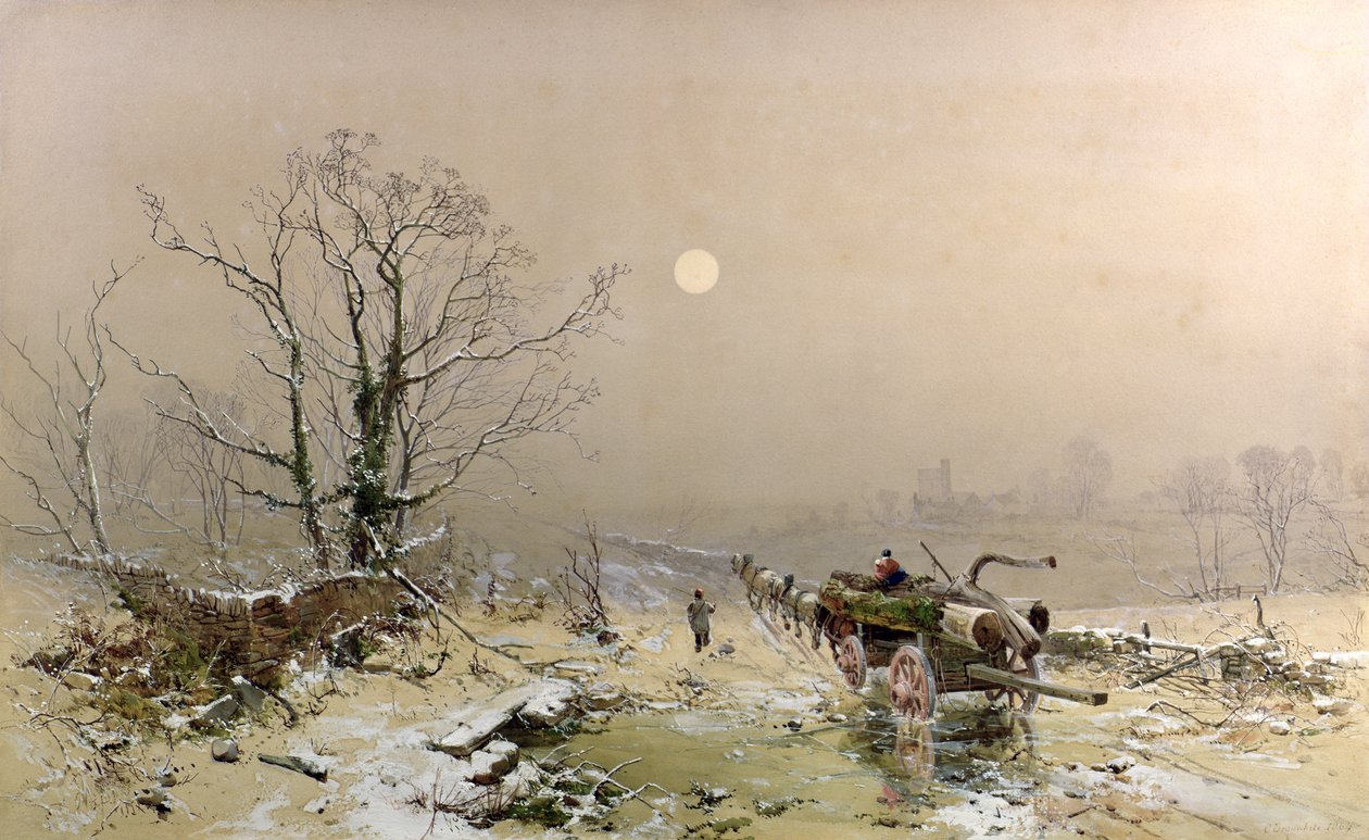 Vinterscen av Charles Branwhite