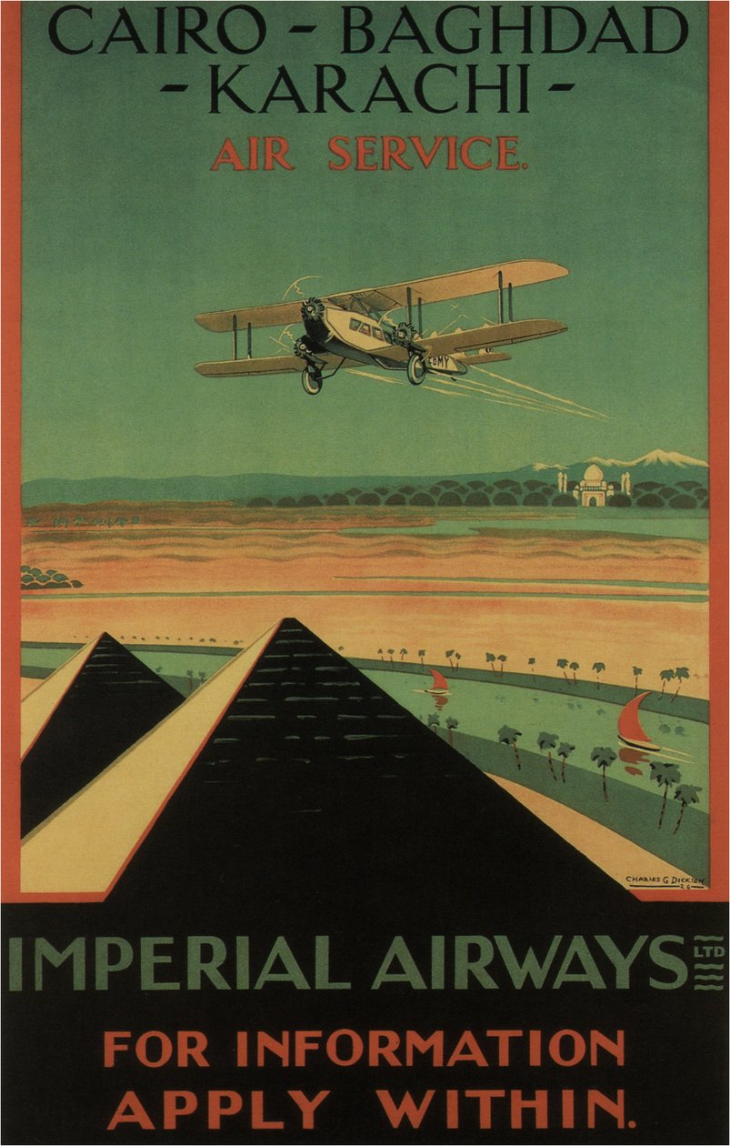Imperial Airways, 1926 av Charles C. Dickson
