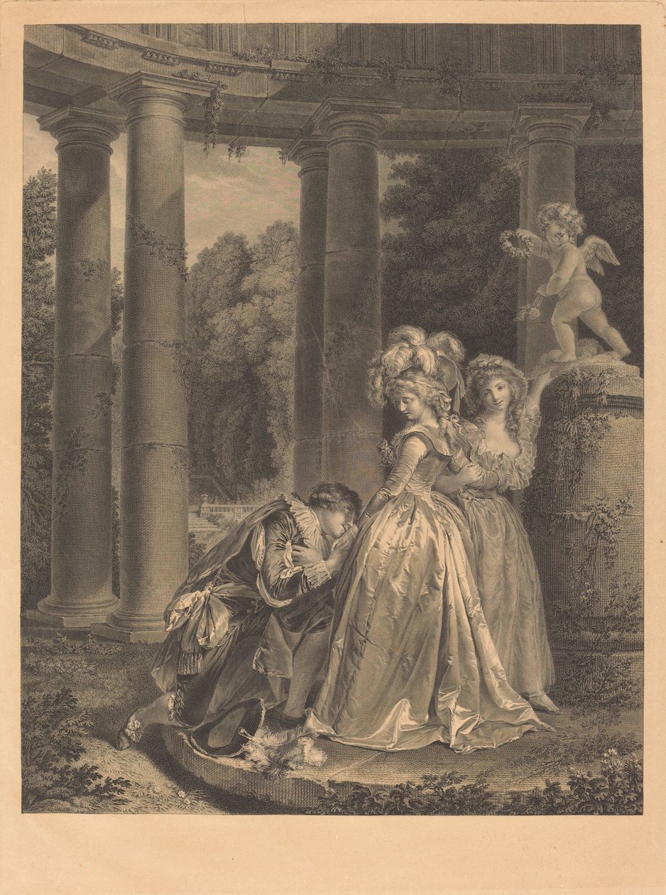 Påståendet av Charles Clement Bervic after Louis Rolland Trinquesse