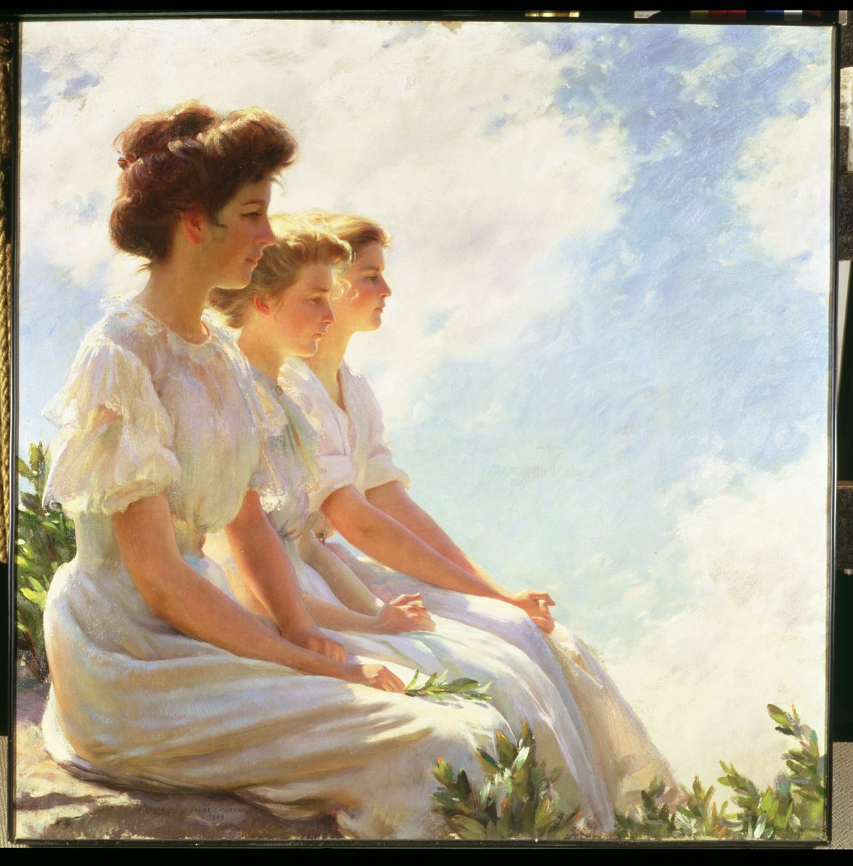 På höjderna, 1909 av Charles Courtney Curran