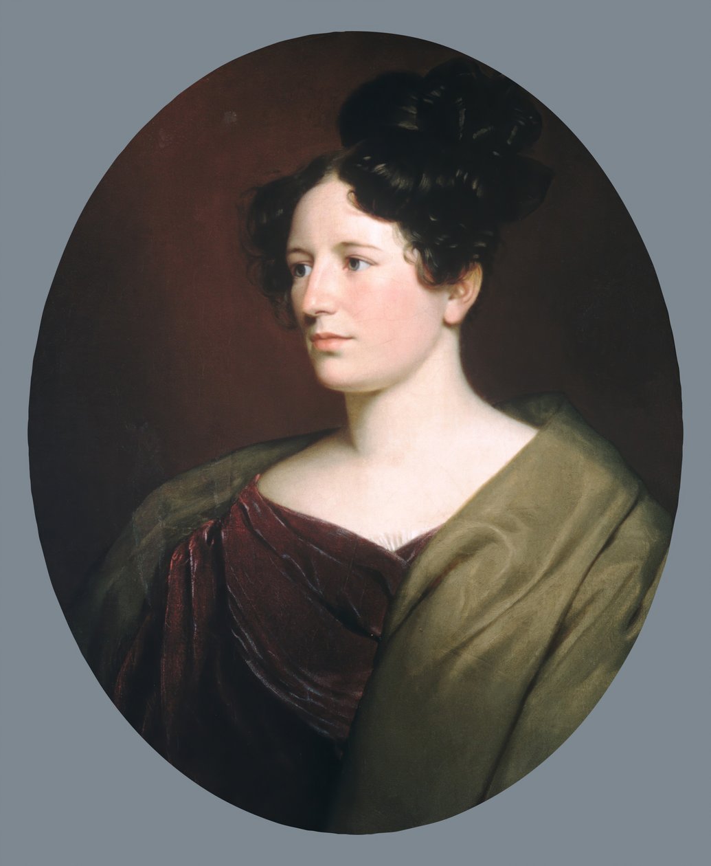 Fru. David Cadwallader Colden, 1830. av Charles Cromwell Ingham