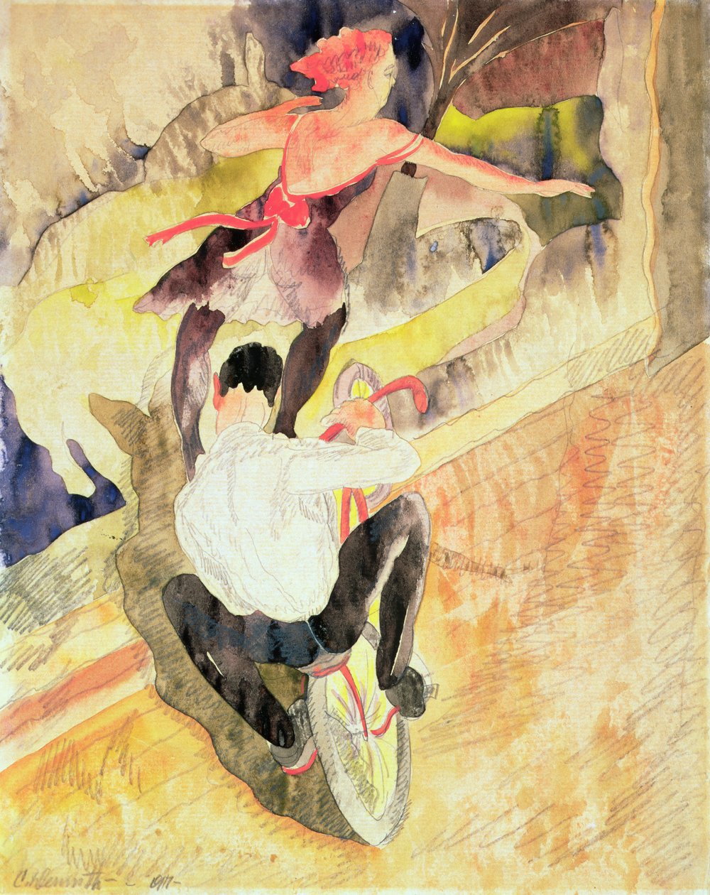 Cykelakrobater av Charles Demuth