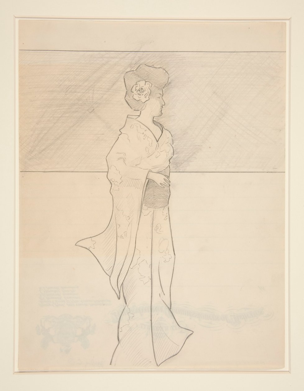 japansk dam av Charles Demuth