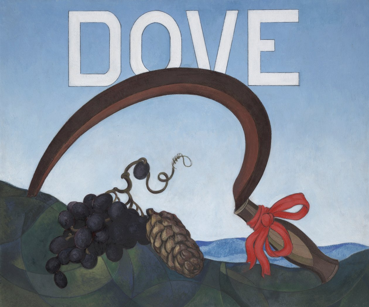 Affisch Porträtt: Duva av Charles Demuth
