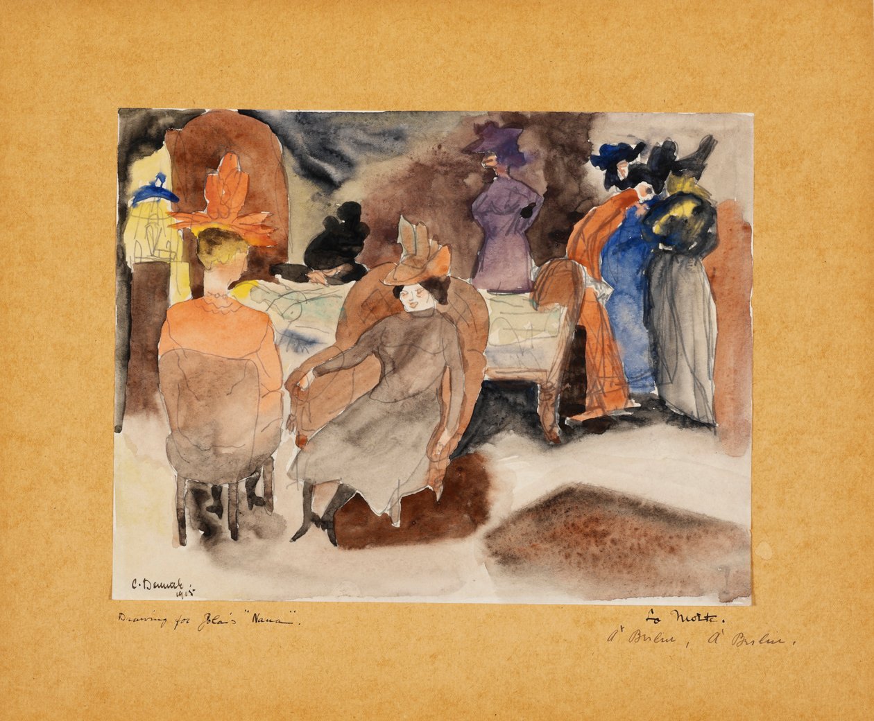 Nanas död av Charles Demuth