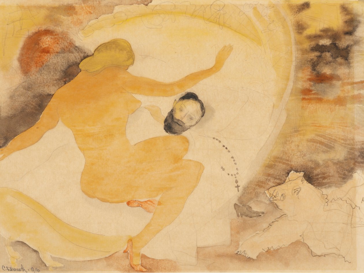 Zolas Nana, 1916 av Charles Demuth