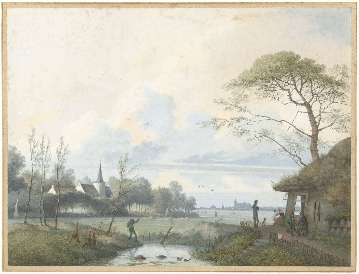 stående tiger av Charles Edmé Saint Marcel Cabin