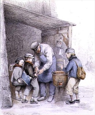 Kastanjeförsäljaren av Charles Edouard Frere