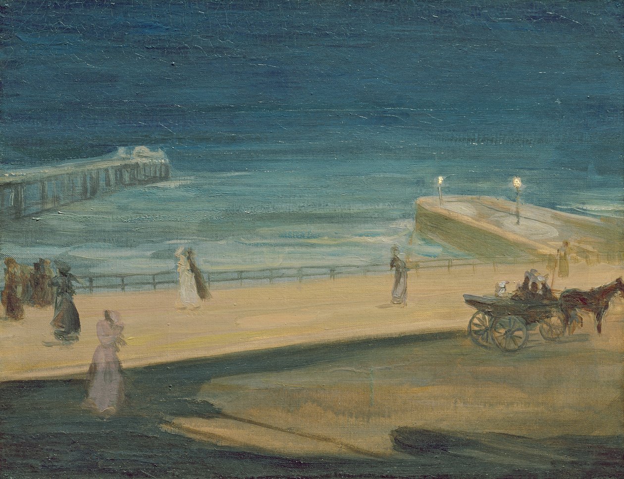 På piren, Brighton av Charles Edward Conder