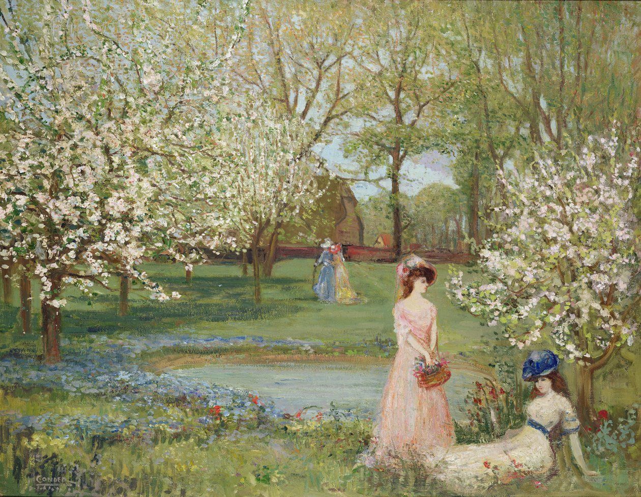 The Howe på våren av Charles Edward Conder