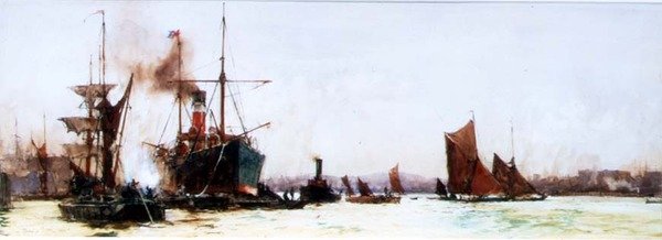 Ovanför Greenwich av Charles Edward Dixon