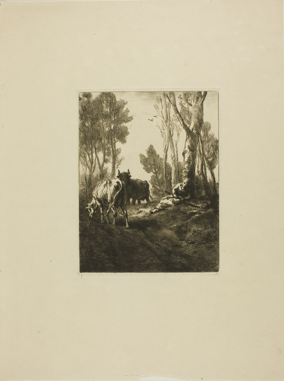 Koherde av Charles Emile Jacque