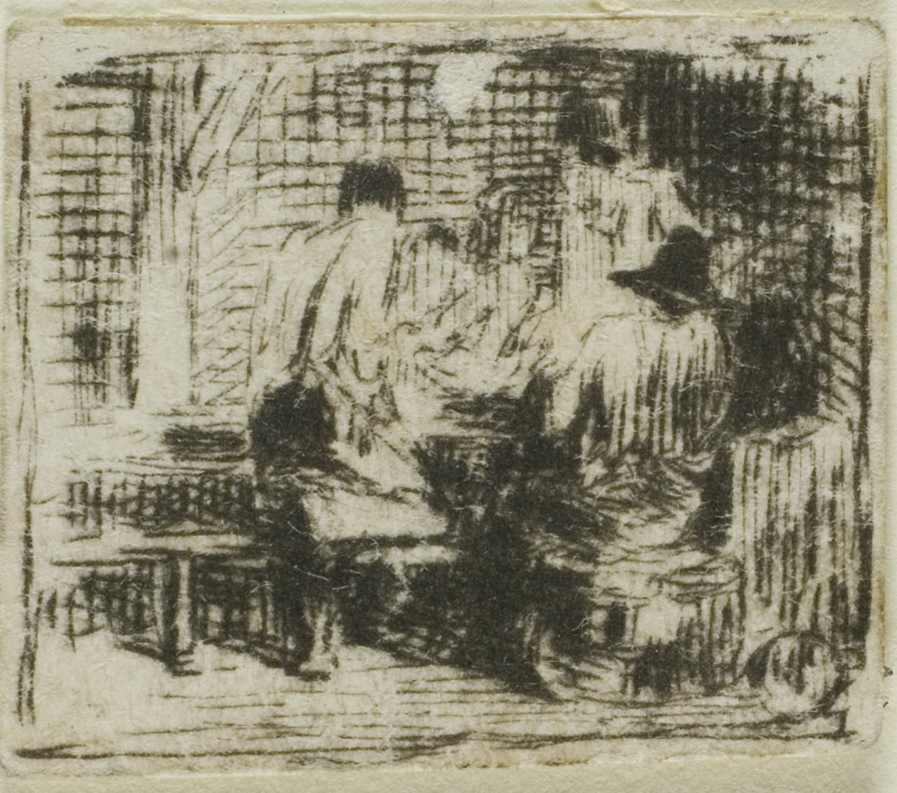 Drinkare av Charles Emile Jacque