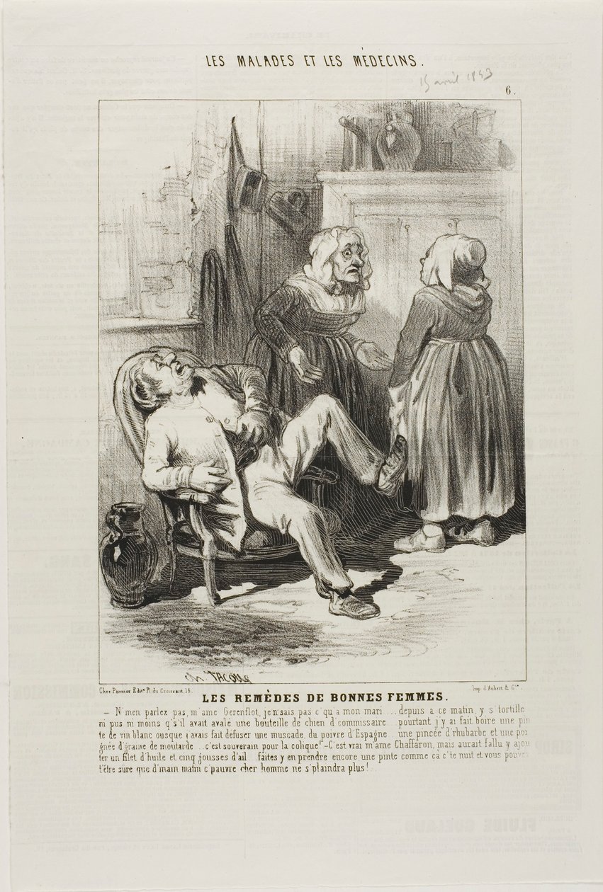 Gamla huskurer för kvinnor (platta 6) av Charles Emile Jacque