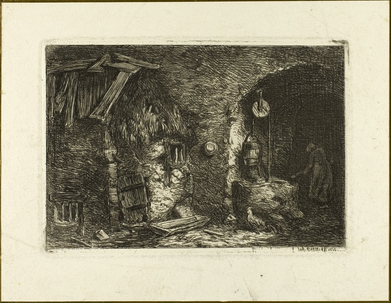 Brunnen av Charles Emile Jacque