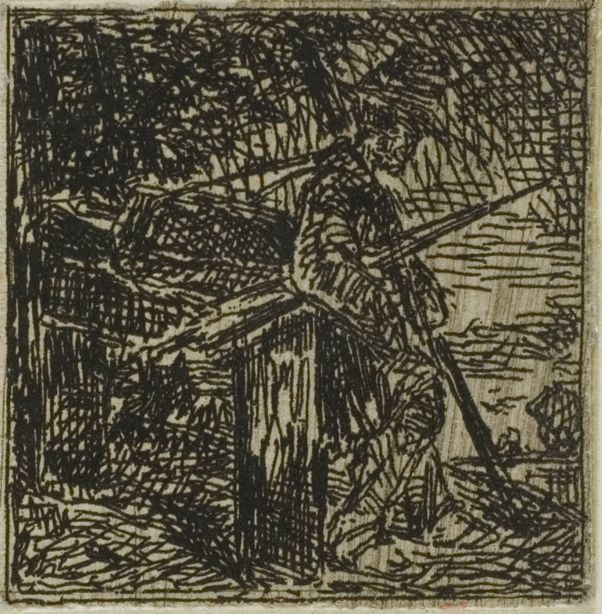 Vagabond av Charles Emile Jacque