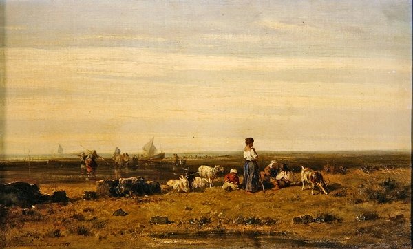Halt vid havet av Charles Émile de Tournemine