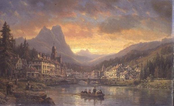 St Etienne av Charles Euphrasie Kuwasseg