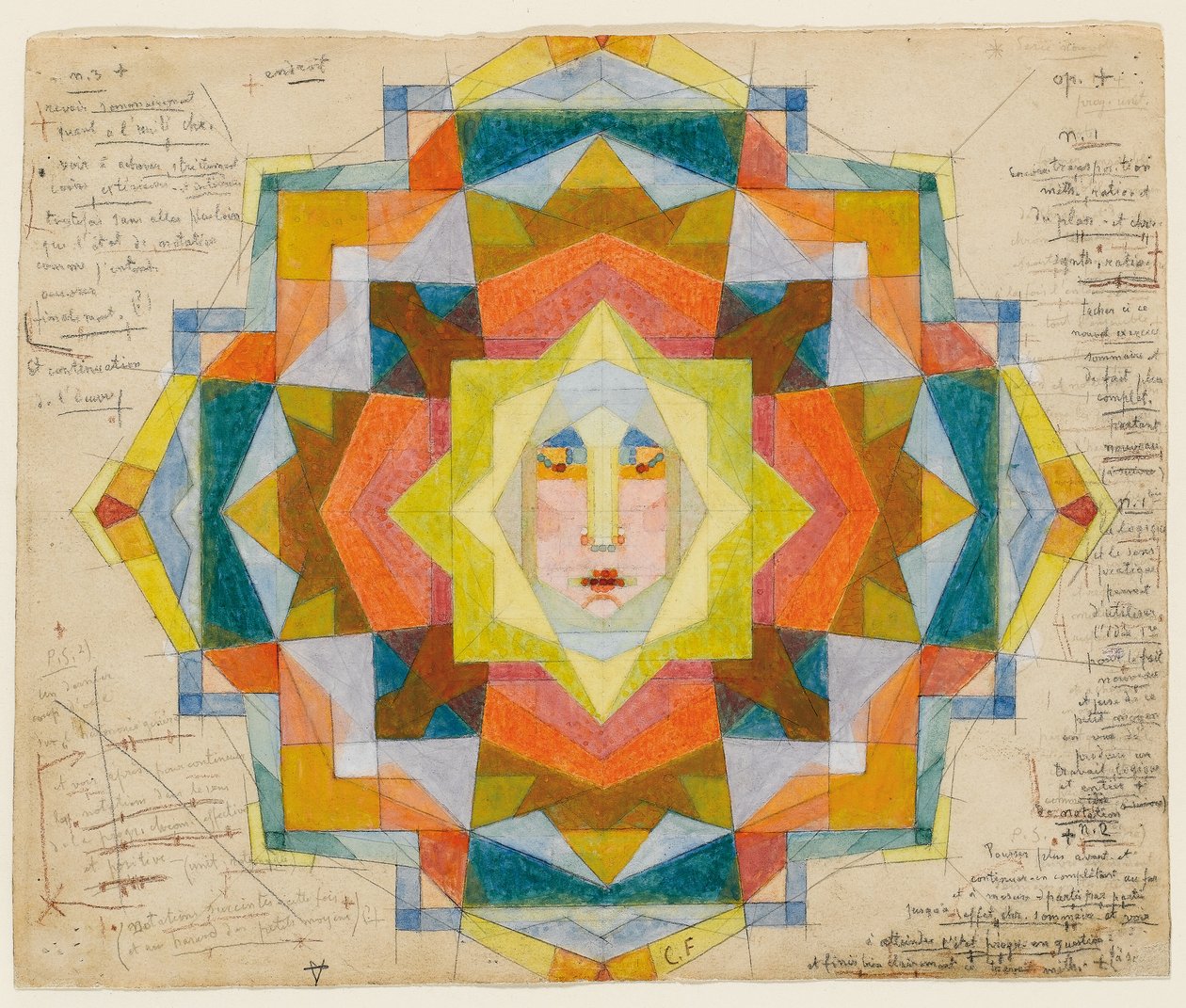 Kromatiska notationer, efter 1900 av Charles Filiger