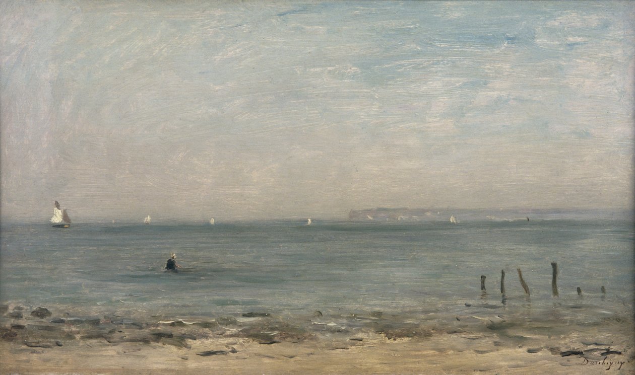Keps grå näsa av Charles Francois Daubigny