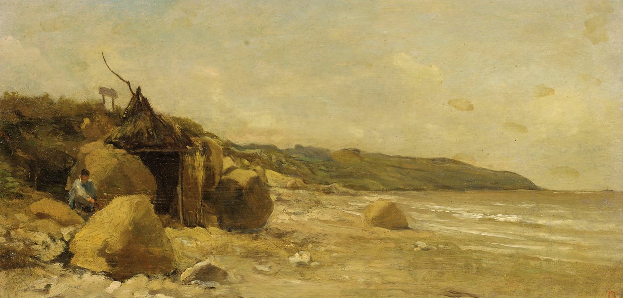 Daubigny badstuga av Charles Francois Daubigny