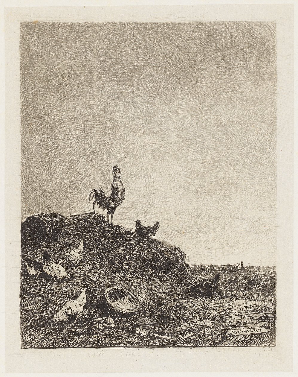 Tuppens sång av Charles Francois Daubigny