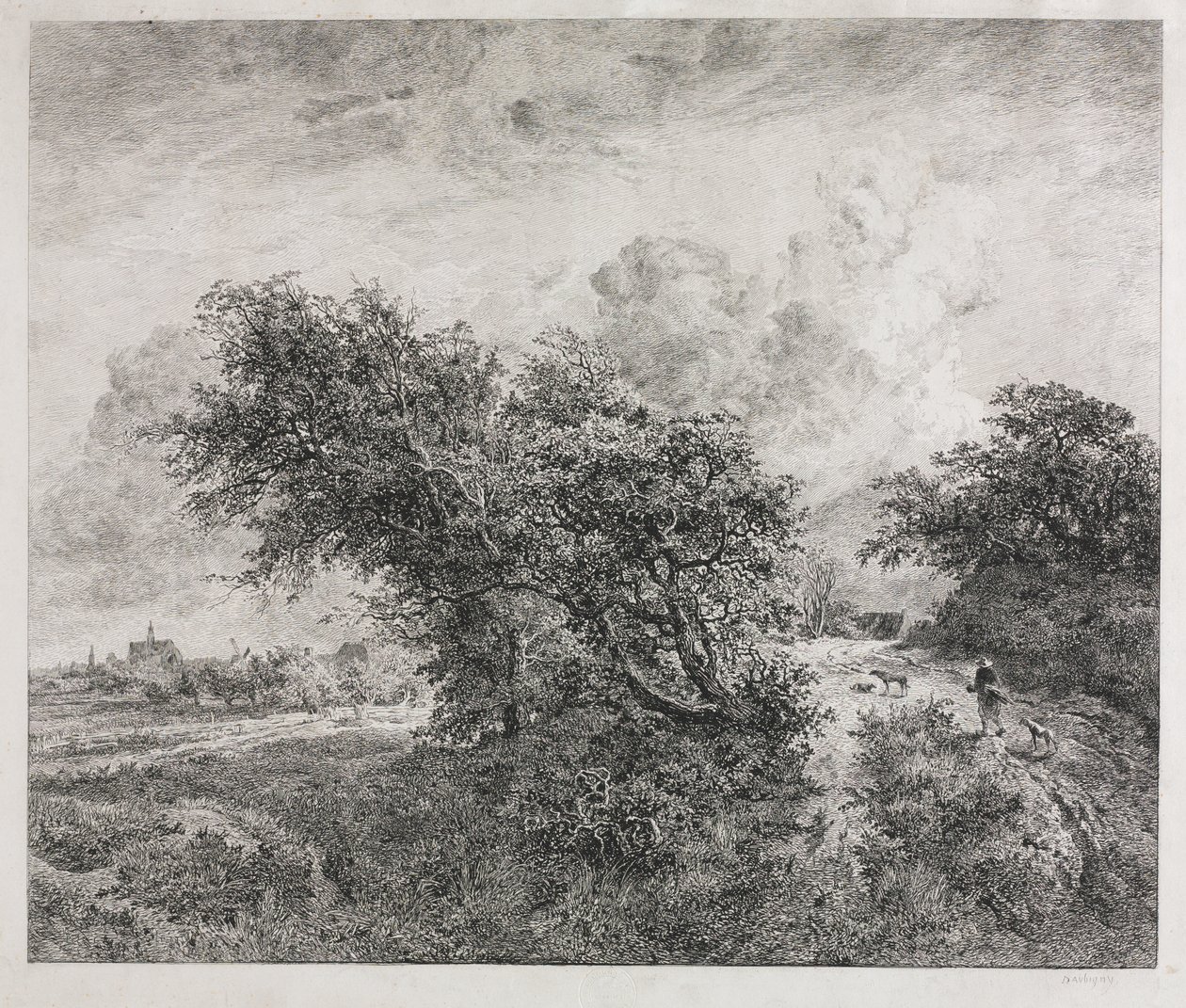 Snåret av Charles Francois Daubigny