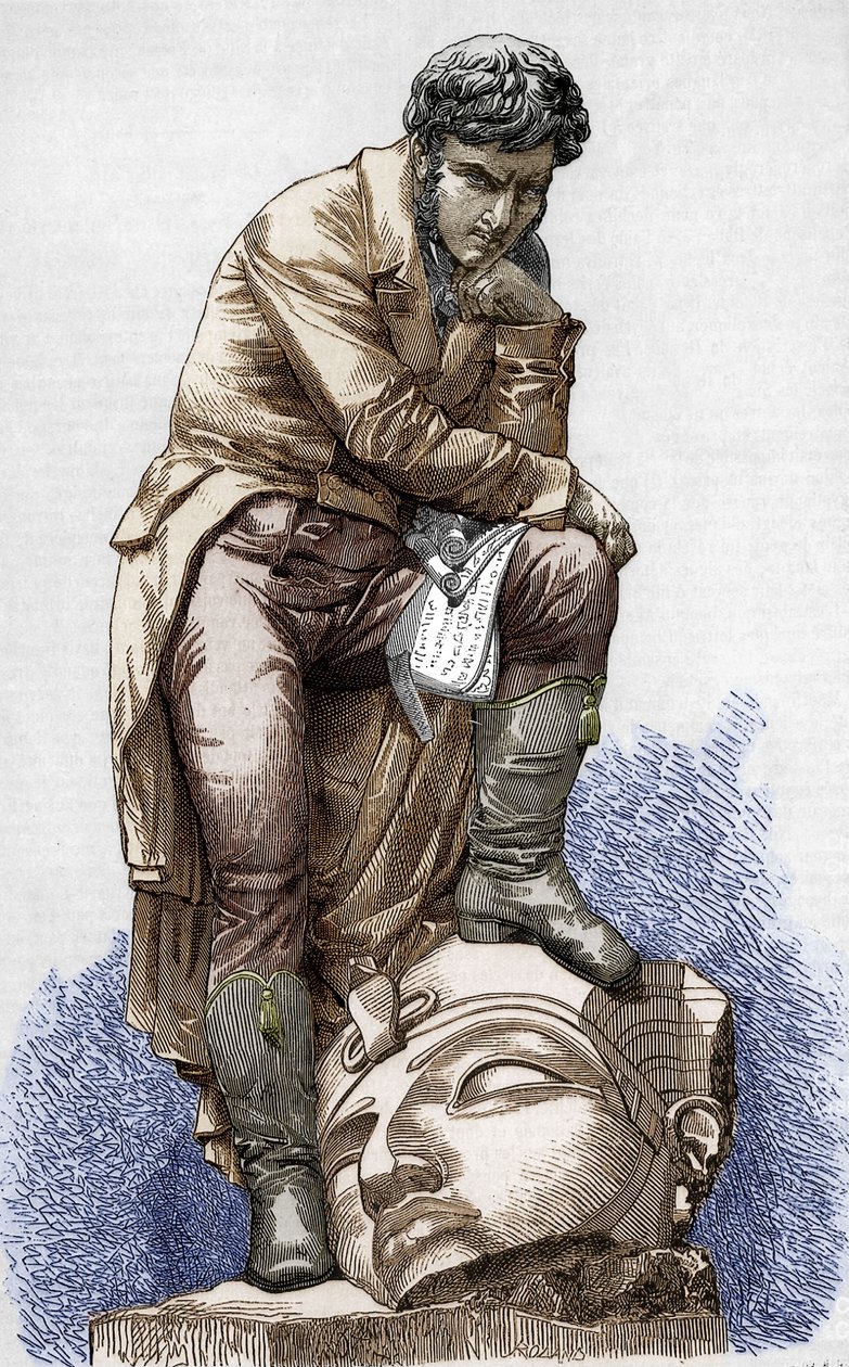 Jean Francois Champollion av Charles Francois Sellier