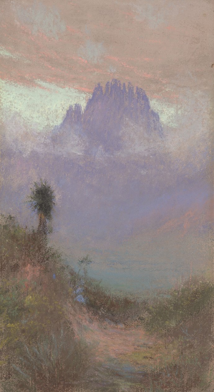 Namnlös (bergslandskap) av Charles Franklin  Reaugh