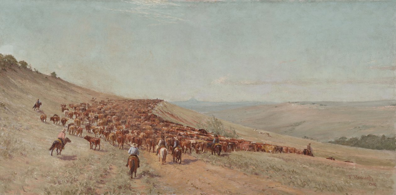 Kör besättningen 1904 av Charles Franklin Reaugh
