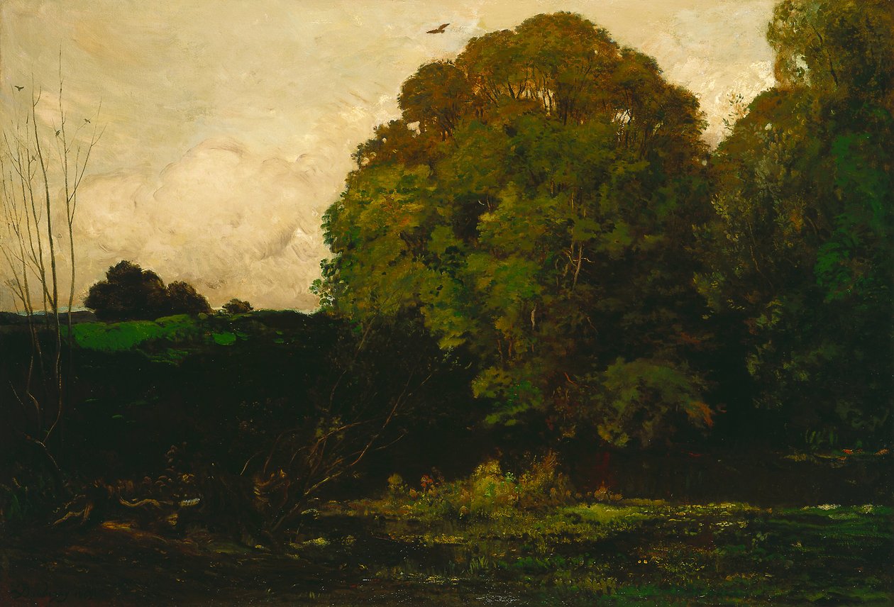 En damm i Morvan av Charles Francois Daubigny