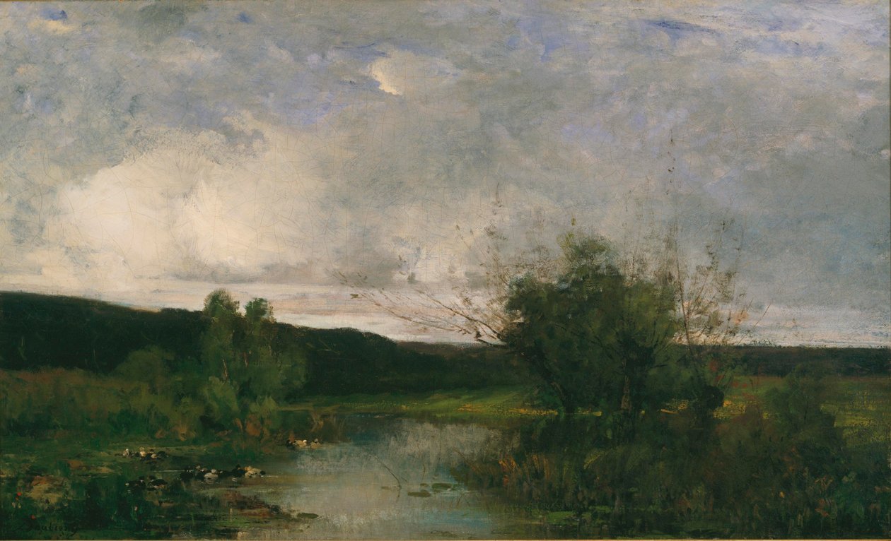 Franska: Après la pluie av Charles Francois Daubigny