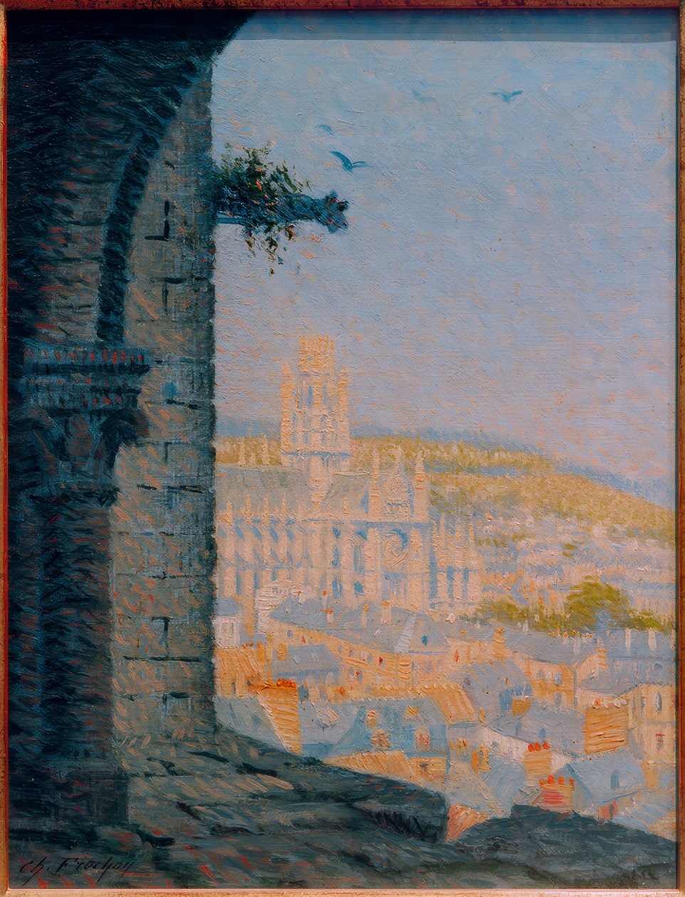Abbey Church Saint-Ouen av Charles Frechon
