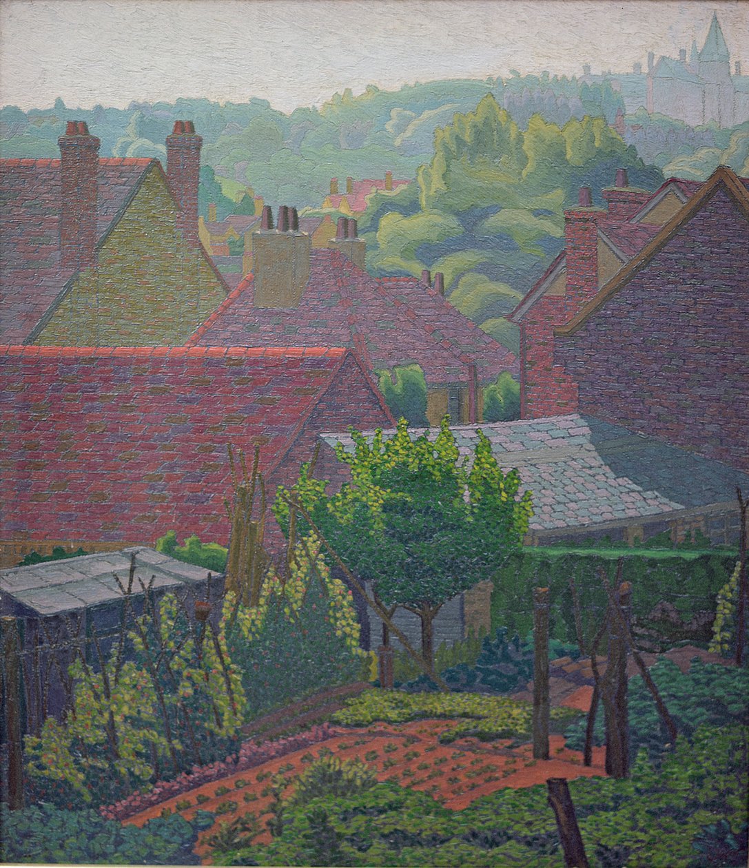 Bytak (olja) av Charles Ginner