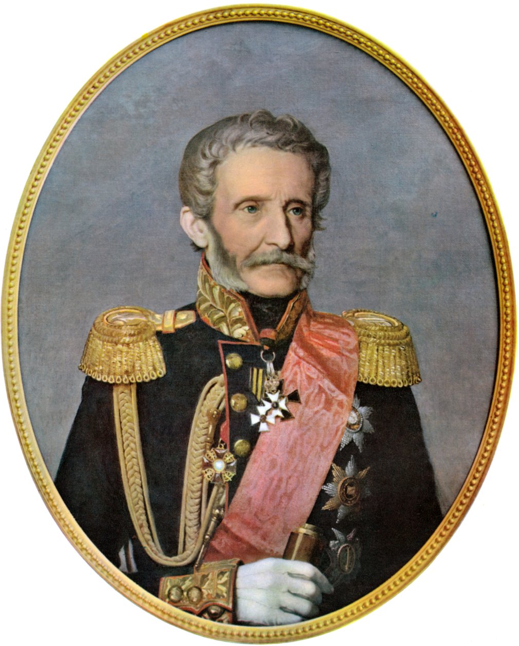 Gleyre Antoine Henri Jomini av Charles Gleyre
