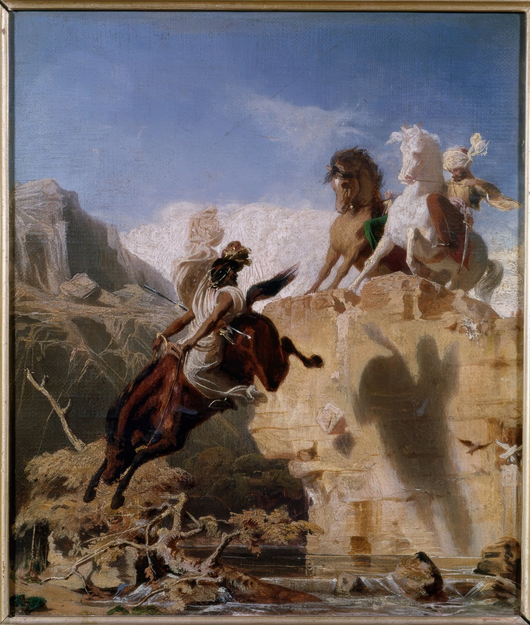Turkar och araber av Charles Gleyre