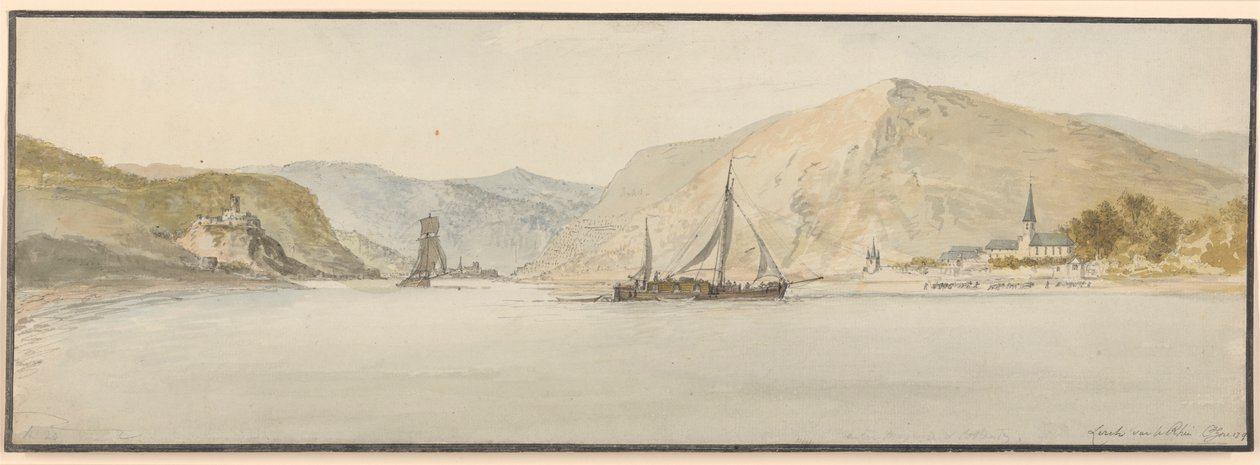 Lorch vid Rhen av Charles Gore