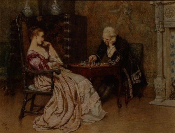 Ett parti schack av Charles Green
