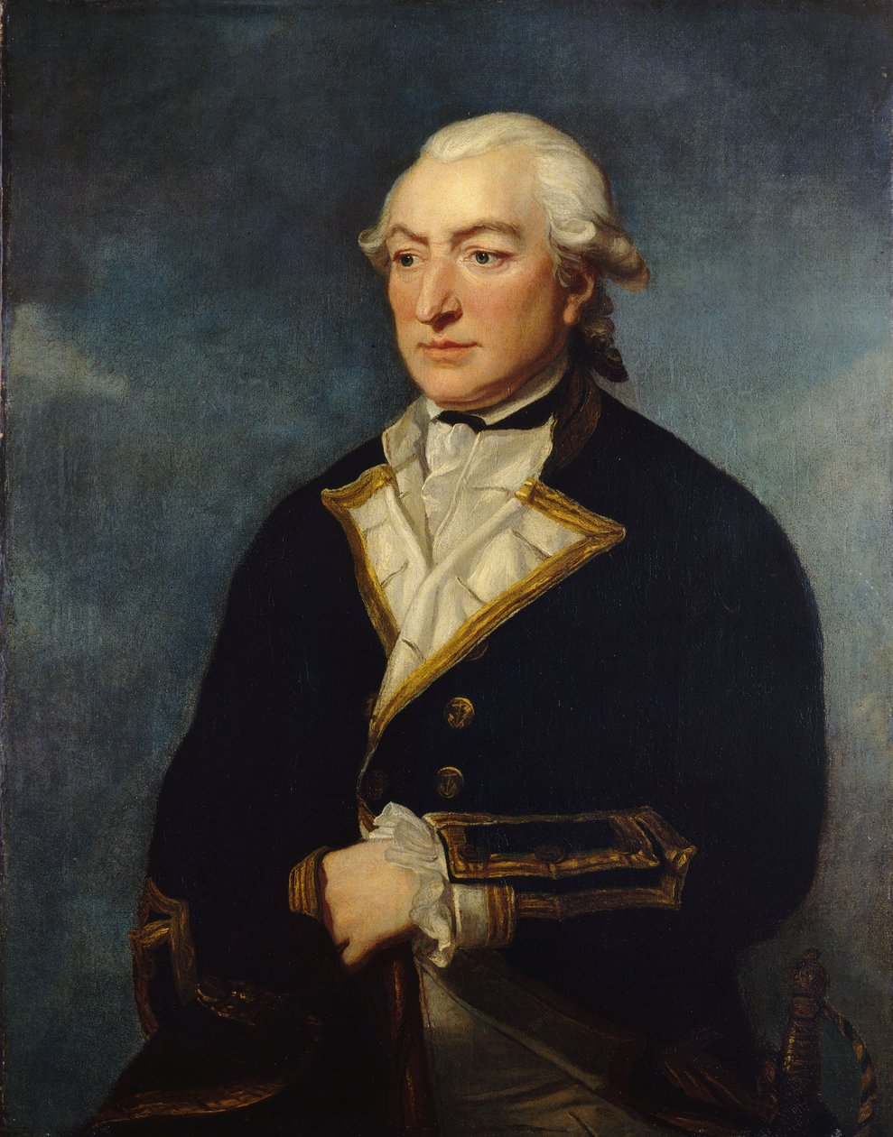 Kapten Sir Richard Pearson (1731-1806) av Charles Grignion
