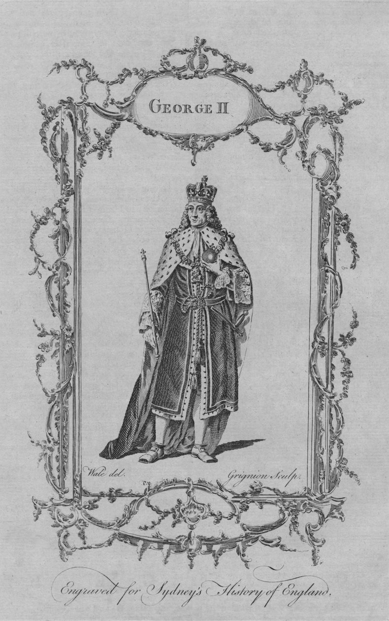Georg II, 1773. av Charles Grignion