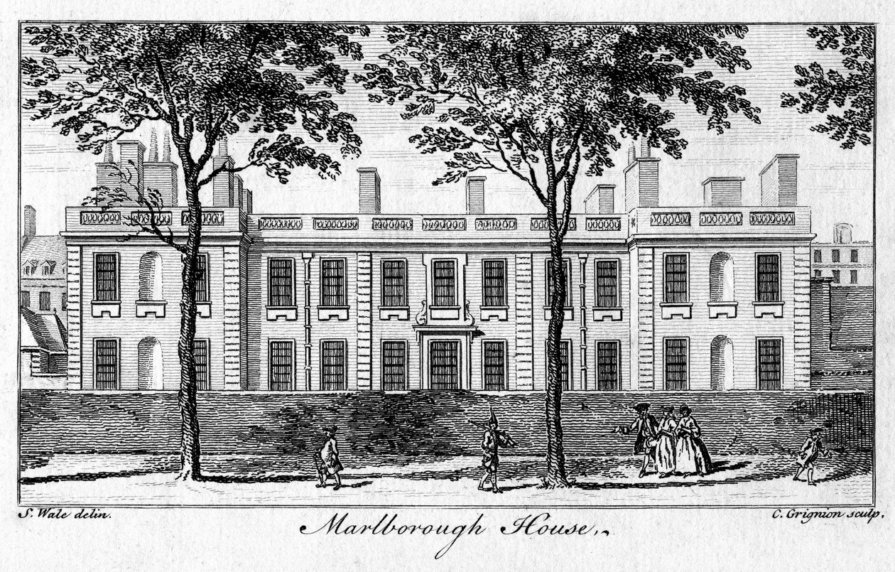 Marlborough House, London. av Charles Grignion