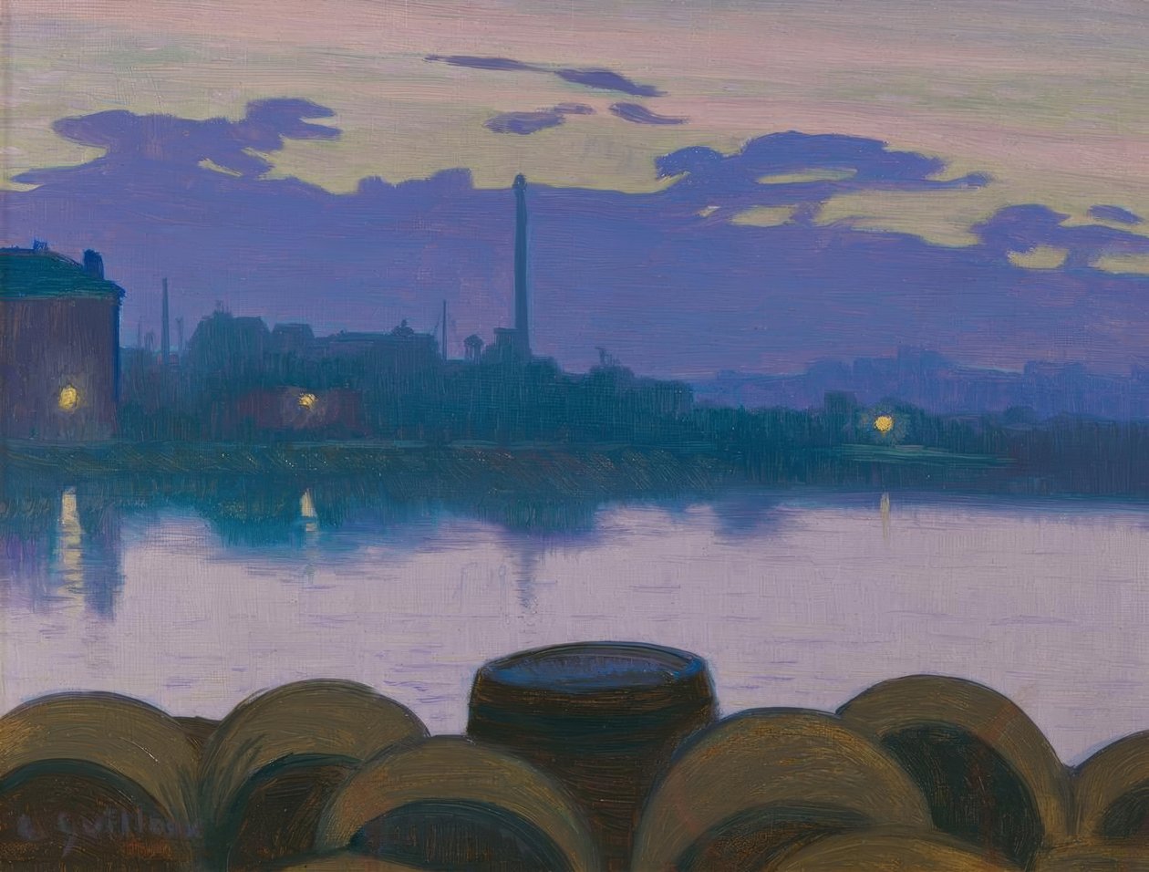Flodlandskap av Charles Guilloux