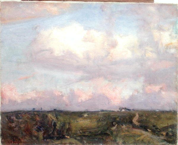 Afternoon Clouds (olja på duk) av Charles Harold Davis