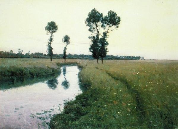 Stigen längs floden av Charles Harold Davis