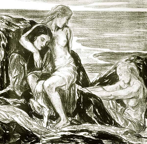 Ebb tidvattnet av Charles Haslewood Shannon