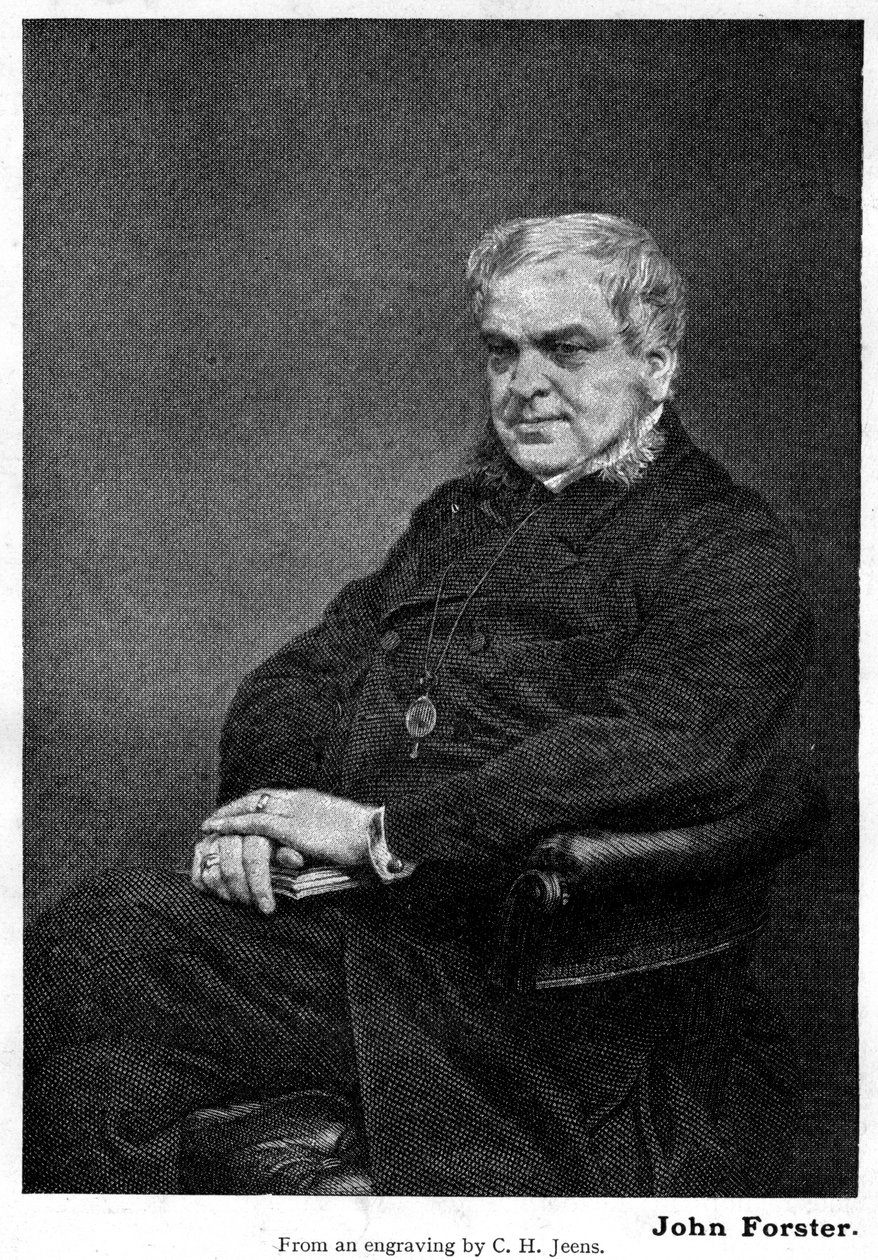 John Forster, c1860-1900. av Charles Henry Jeens